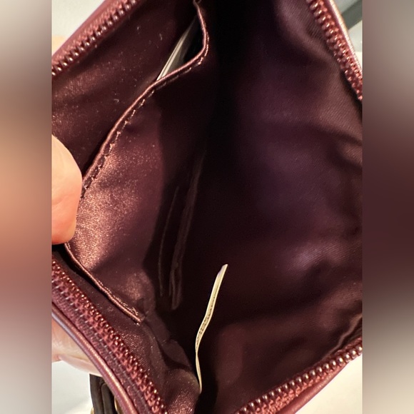 Coach classic leather wristlet purse in Boudreaux - Picture 4 of 9